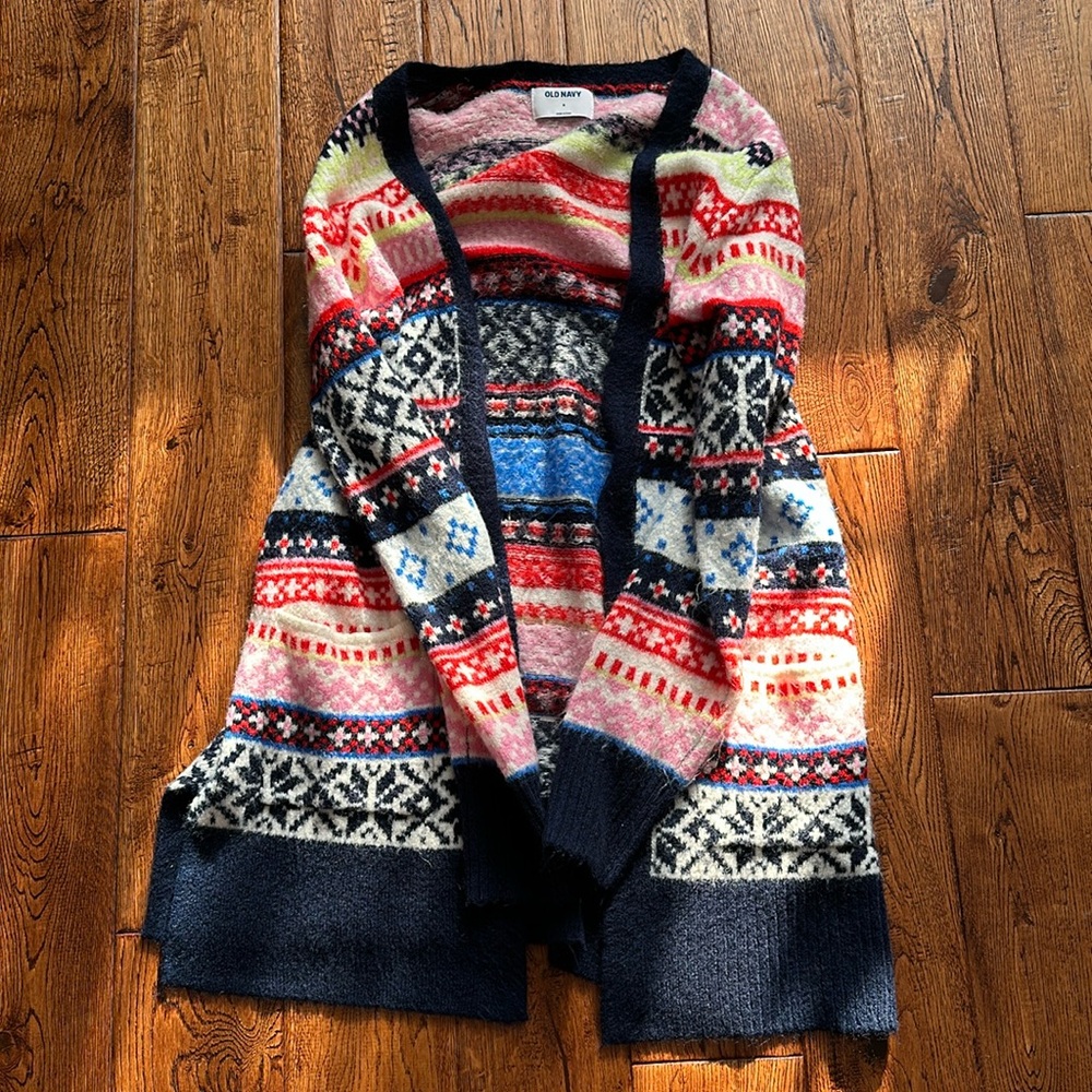Super soft fun winter cardi